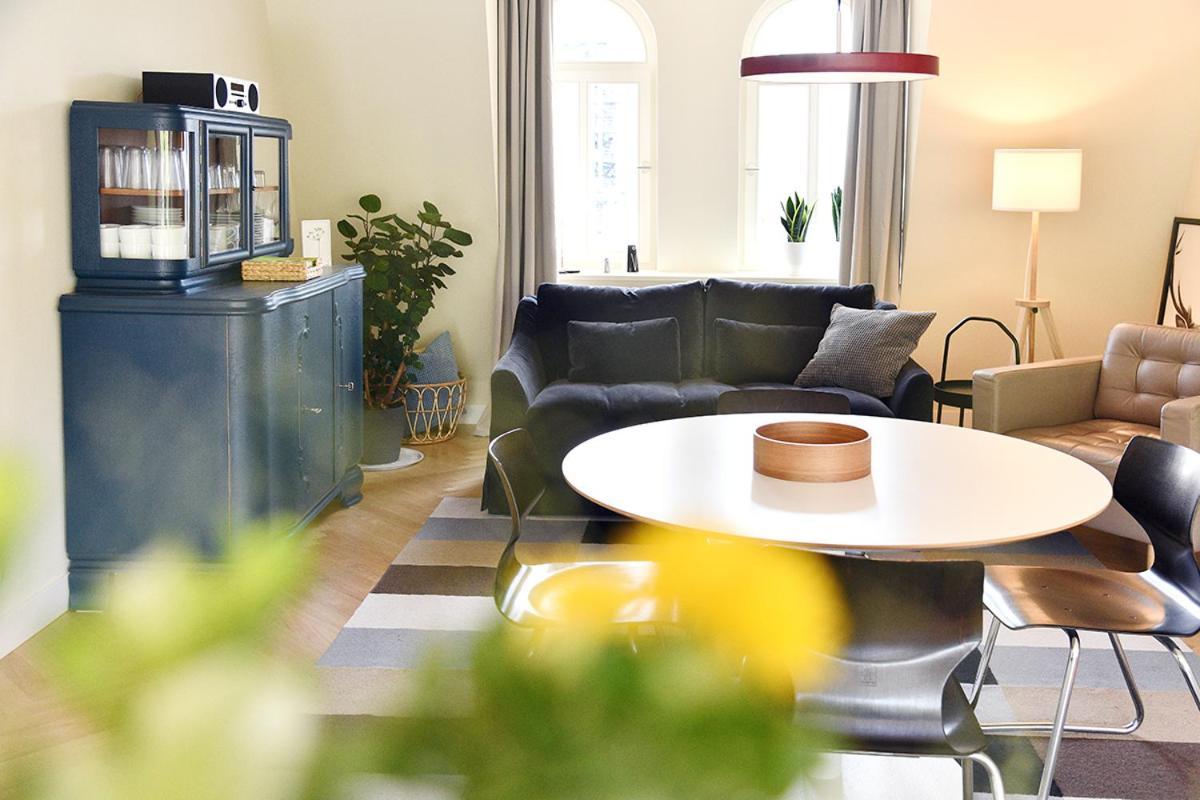 Jethon Exklusives City-Appartement Бернбург Экстерьер фото